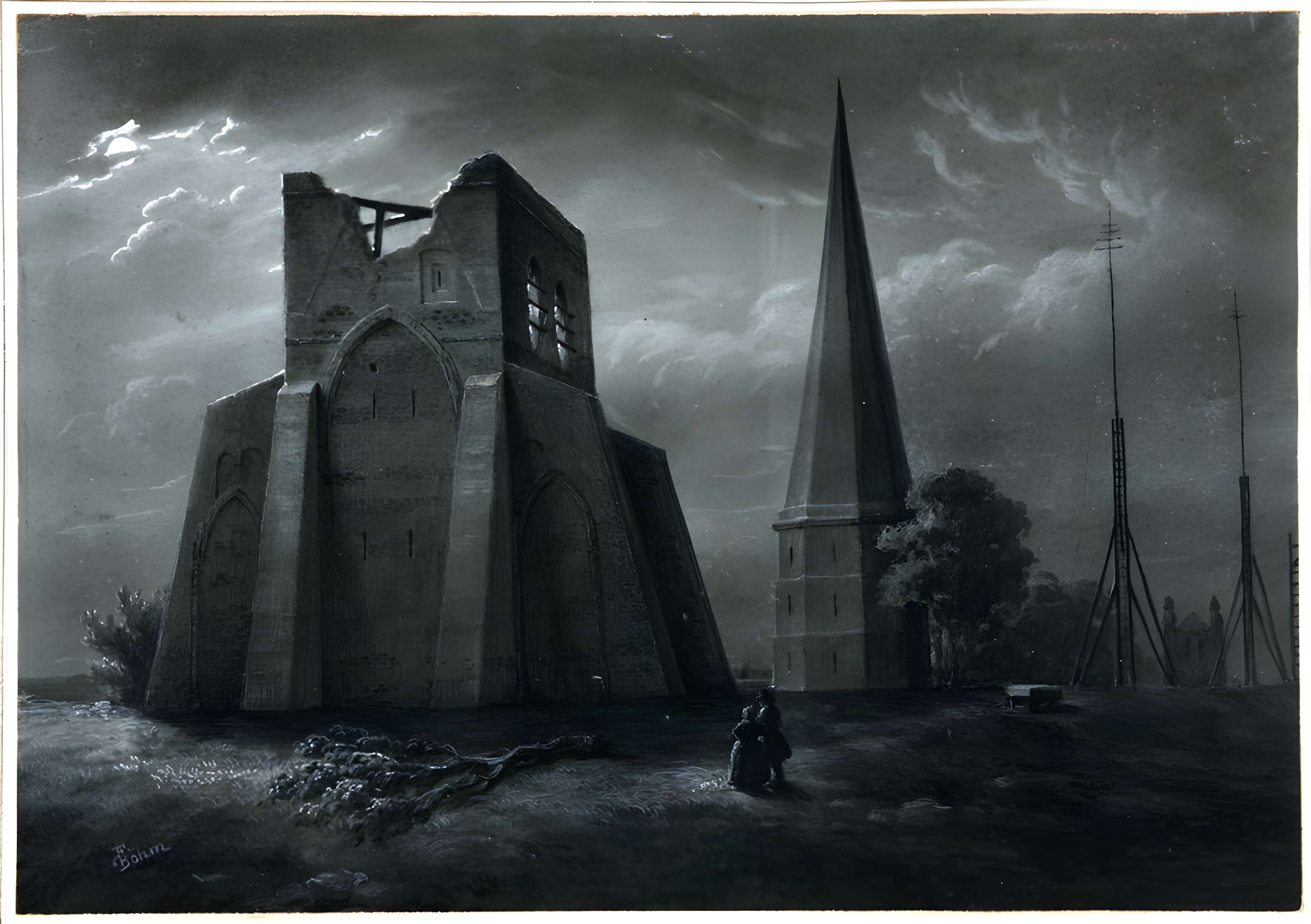 Tour Carrée de l'Abbaye de Saint-Winoc