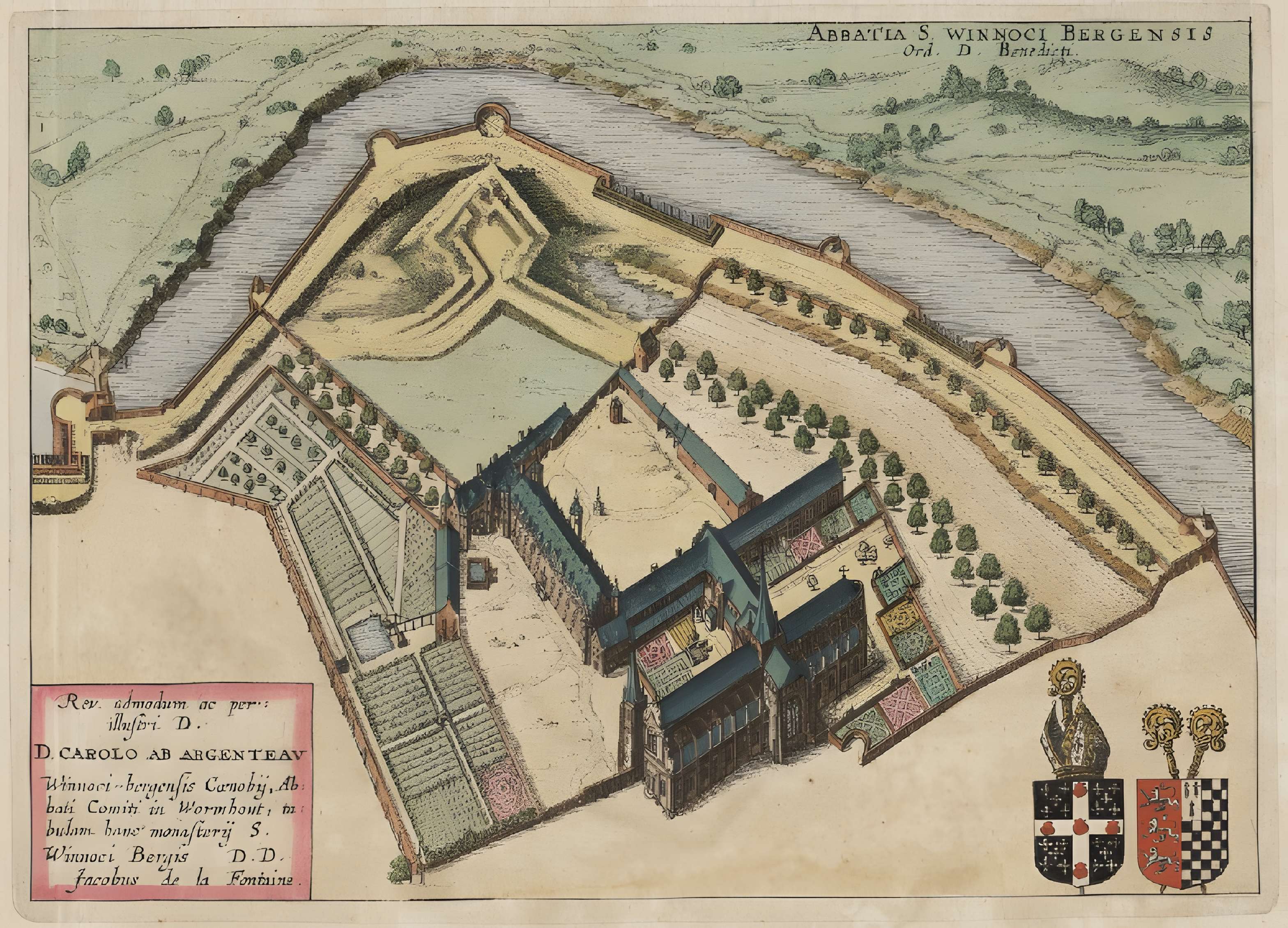 Tour Carrée de l'Abbaye de Saint-Winoc