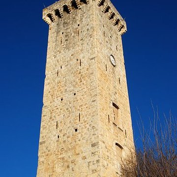 tour de l horloge de saint martin de bromes