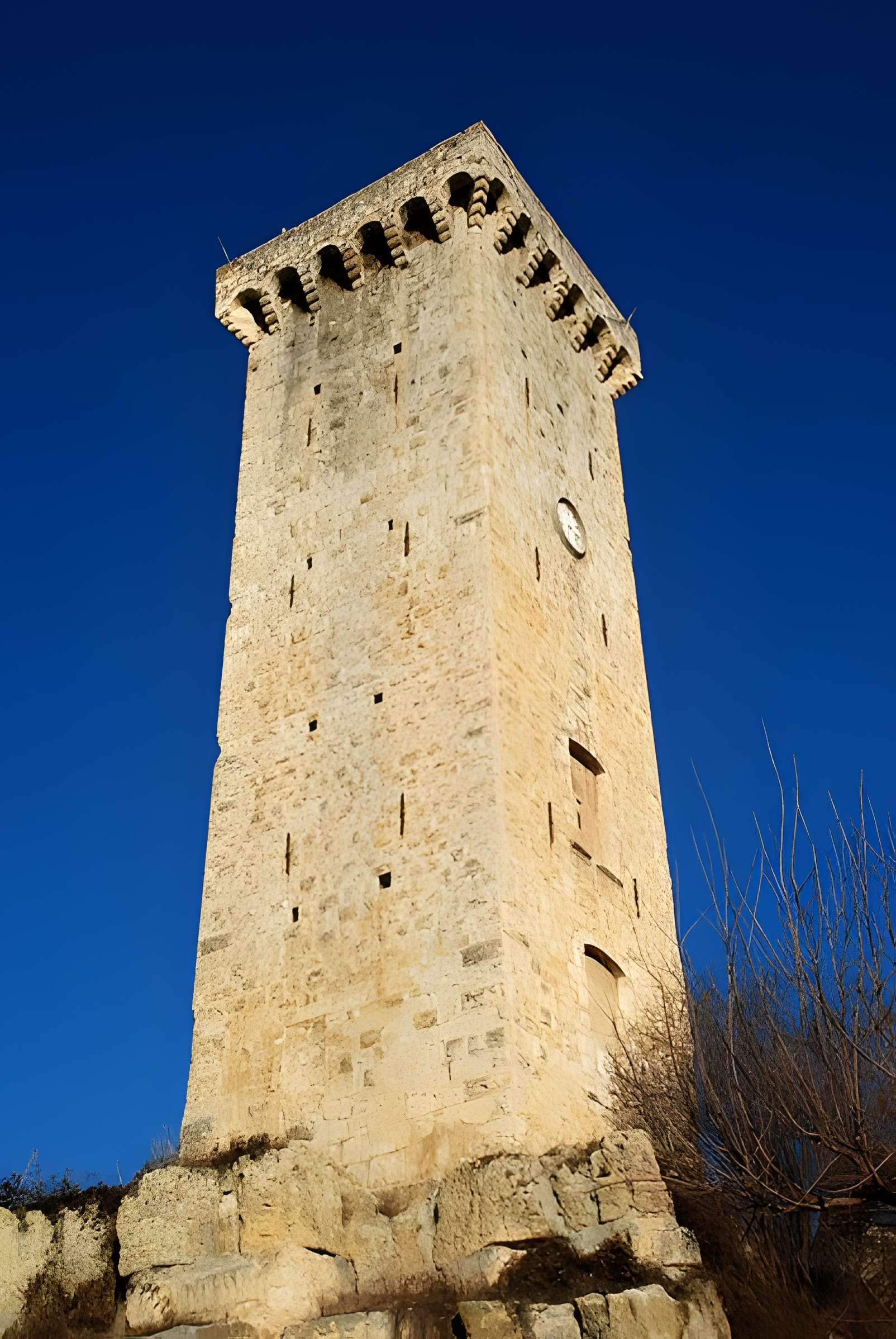 Tour de l'horloge de Saint-Martin-de-Brômes