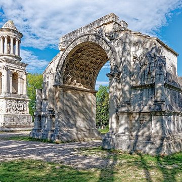 Arc de triomphe de Glanum à Saint-Rémy-de-Provence
