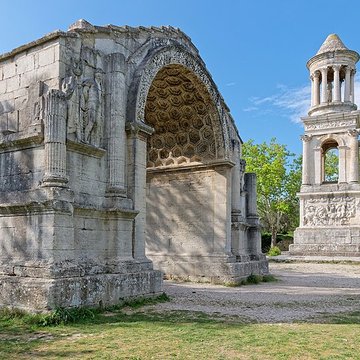 Arc de triomphe de Glanum à Saint-Rémy-de-Provence