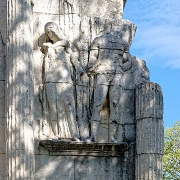 Arc de triomphe de Glanum à Saint-Rémy-de-Provence