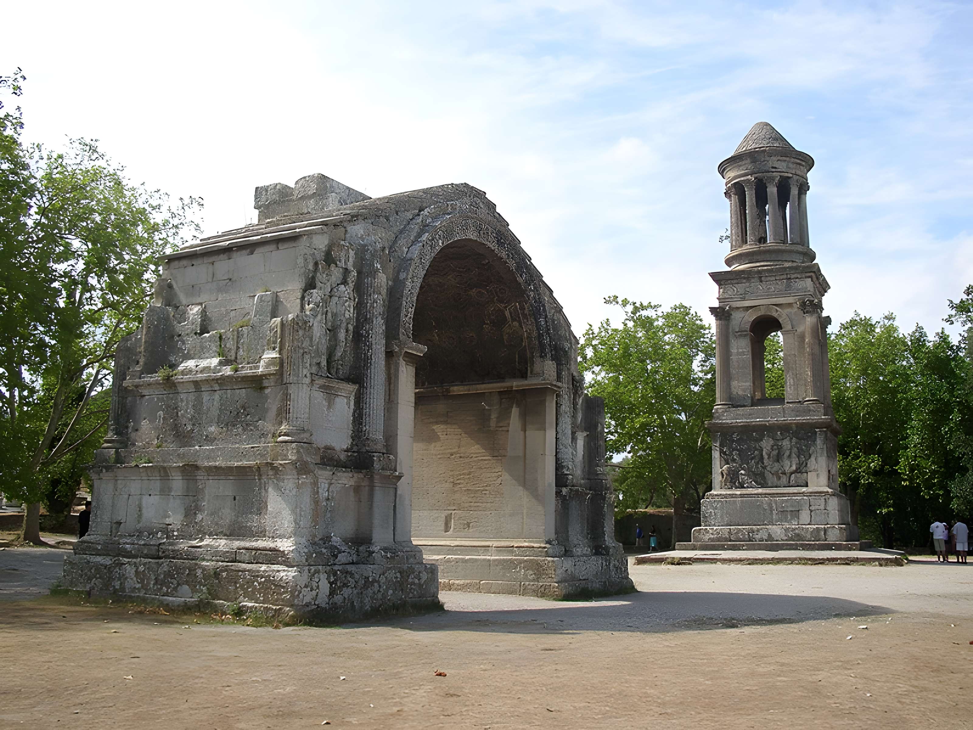 Arc de triomphe de Glanum à Saint-Rémy-de-Provence