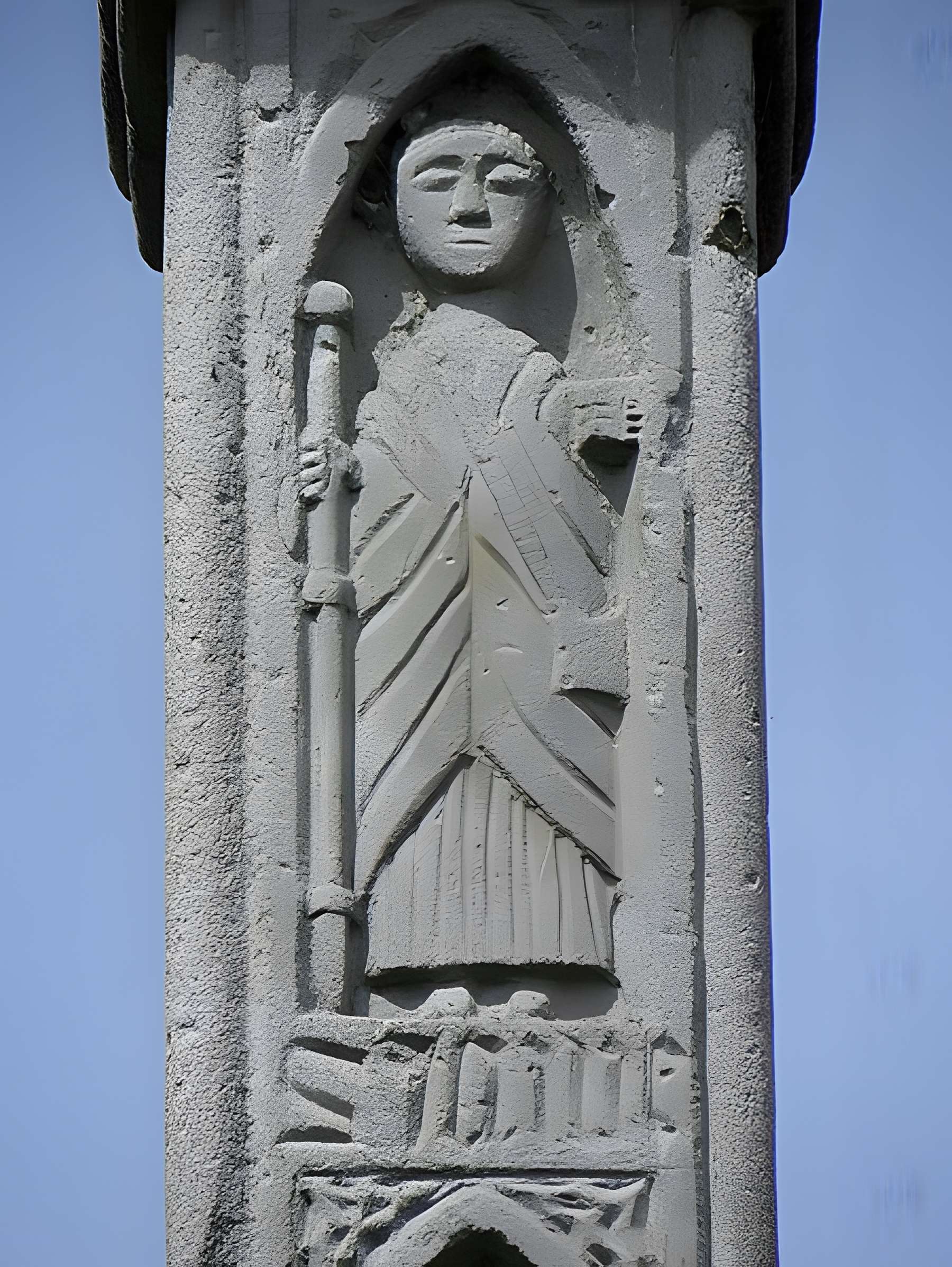 Croix du cimetière de Pléchâtel
