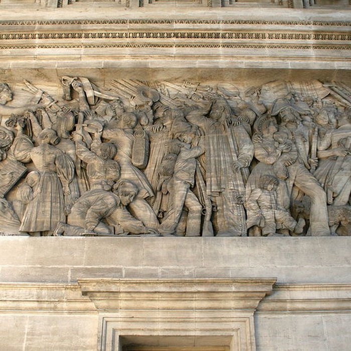 Photo de Porte dAix : larc de triomphe