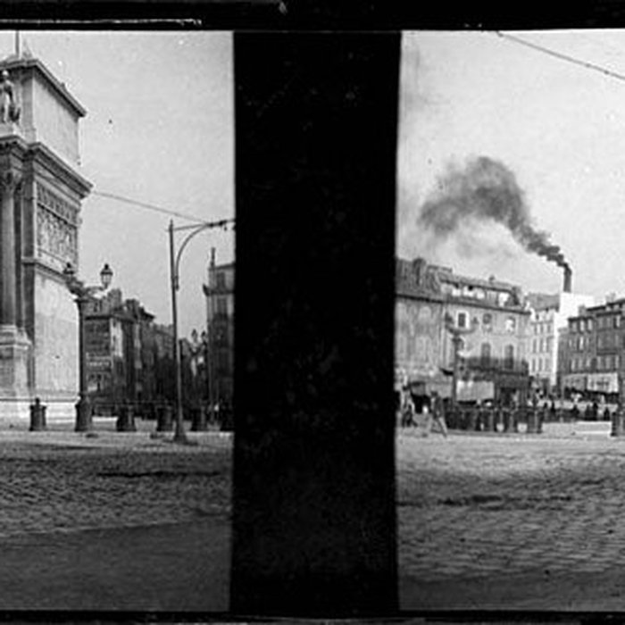 Photo de Porte dAix : larc de triomphe