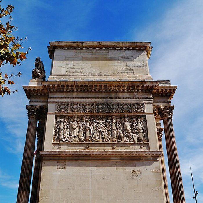 Photo de Porte dAix : larc de triomphe