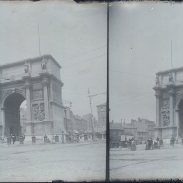 Porte dAix : larc de triomphe