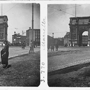 Porte dAix : larc de triomphe