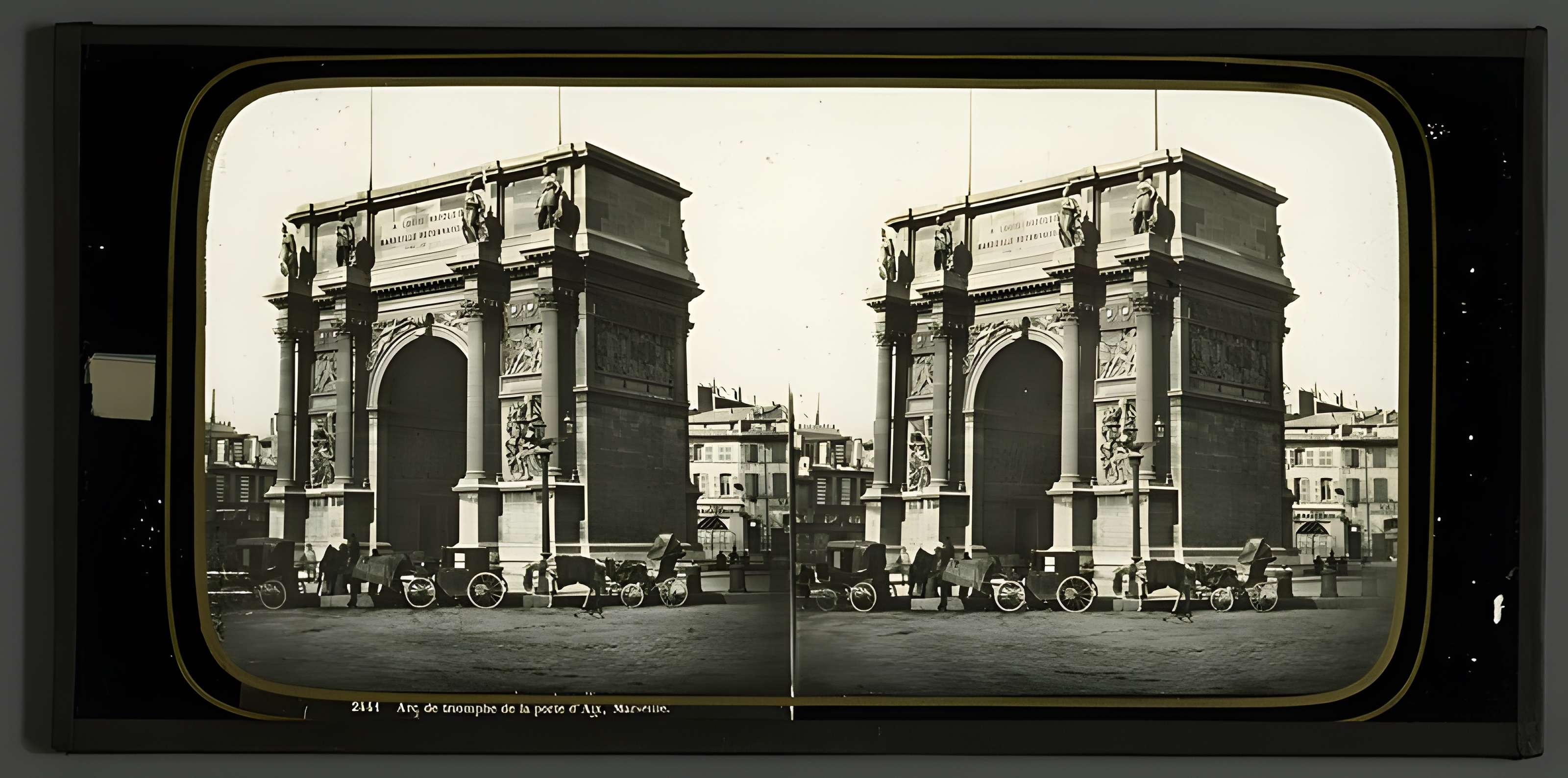 Porte d'Aix : l'arc de triomphe