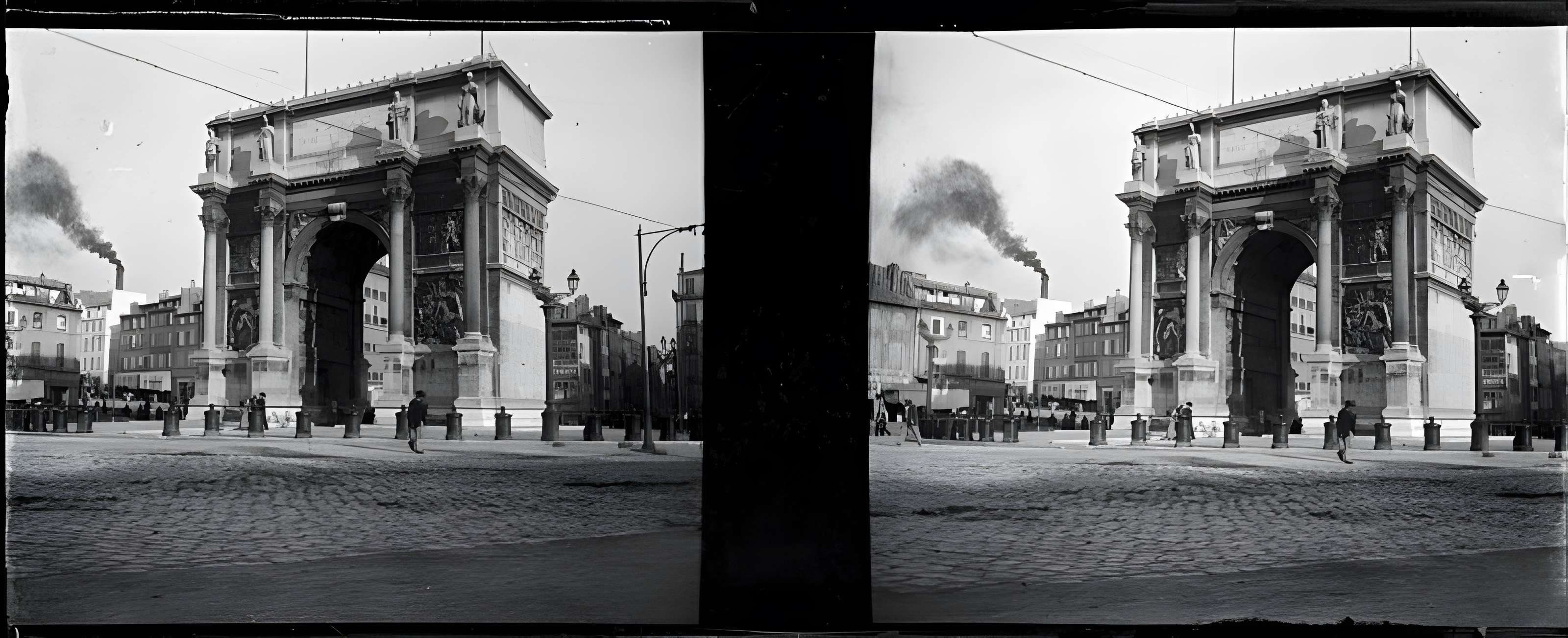 Porte d'Aix : l'arc de triomphe