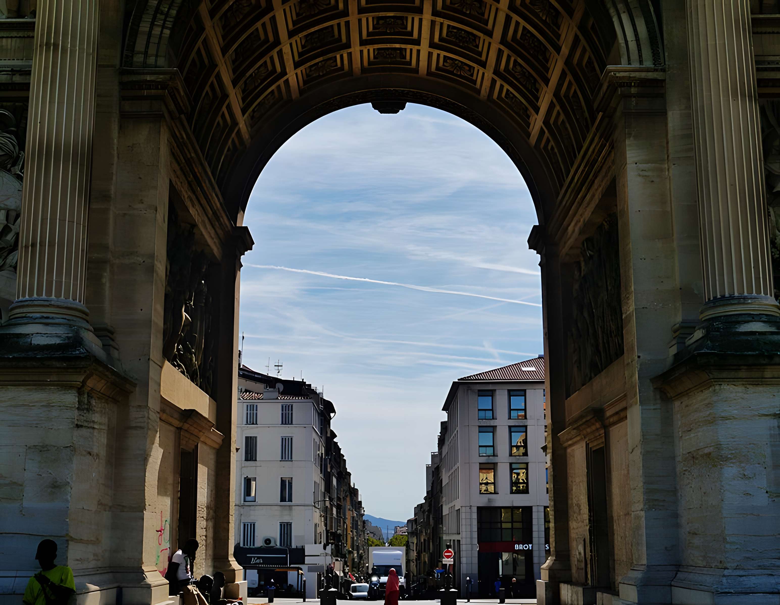 Porte d'Aix : l'arc de triomphe