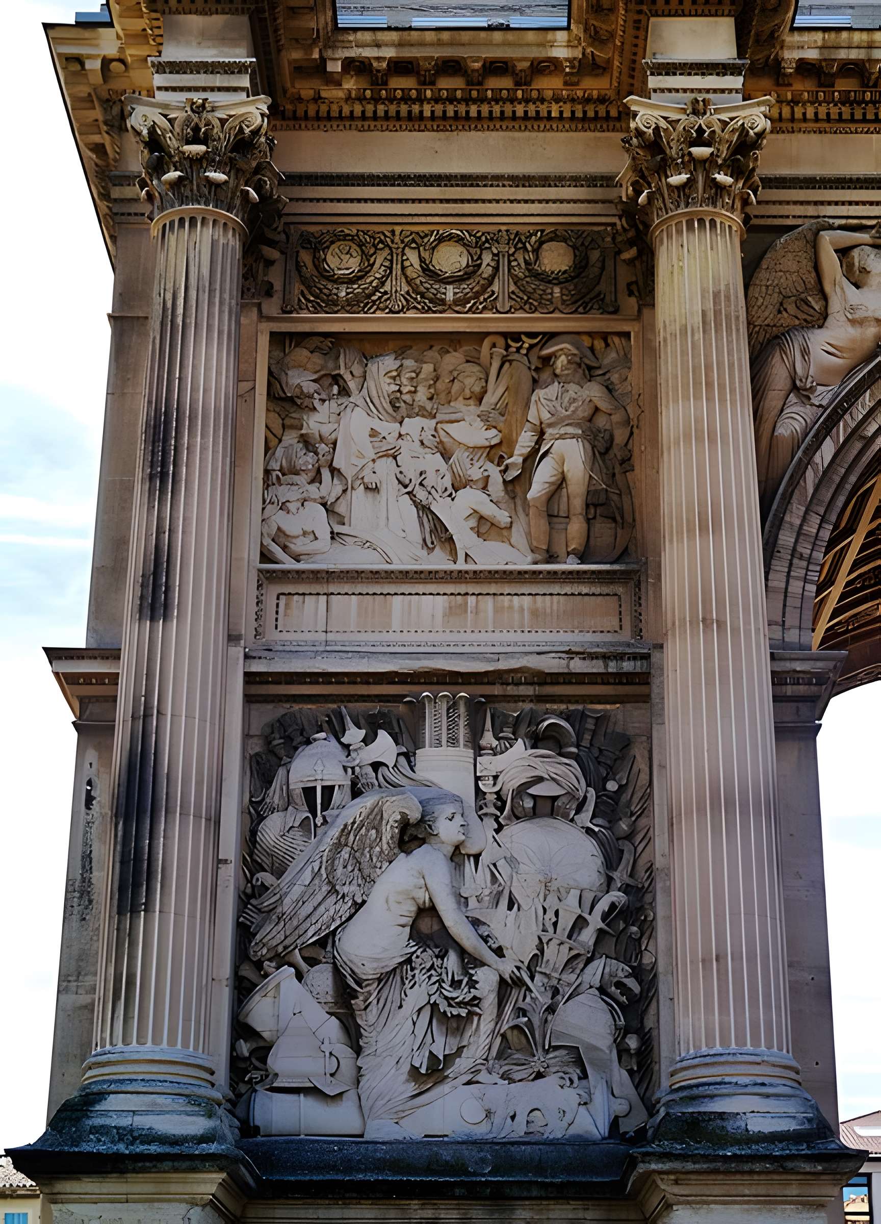 Porte d'Aix : l'arc de triomphe