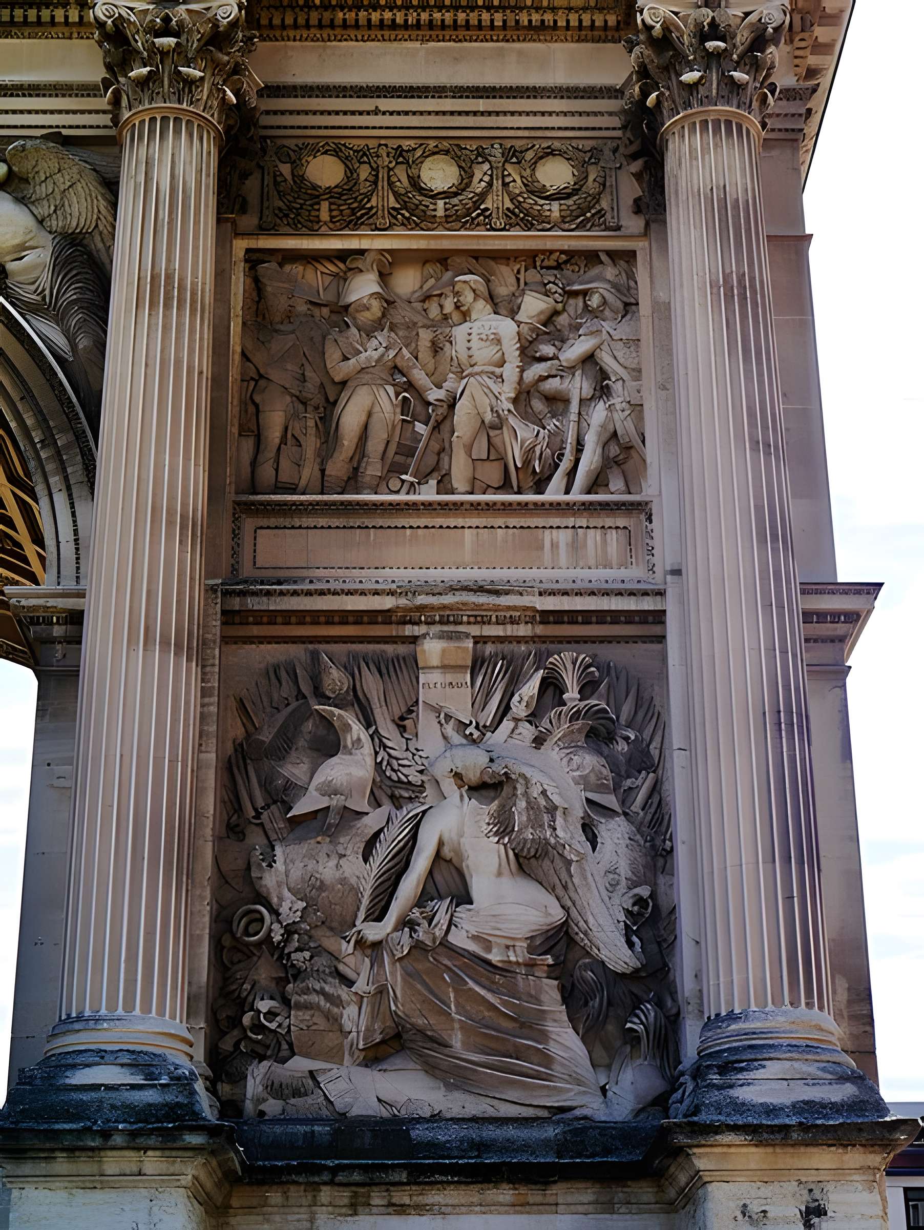 Porte d'Aix : l'arc de triomphe