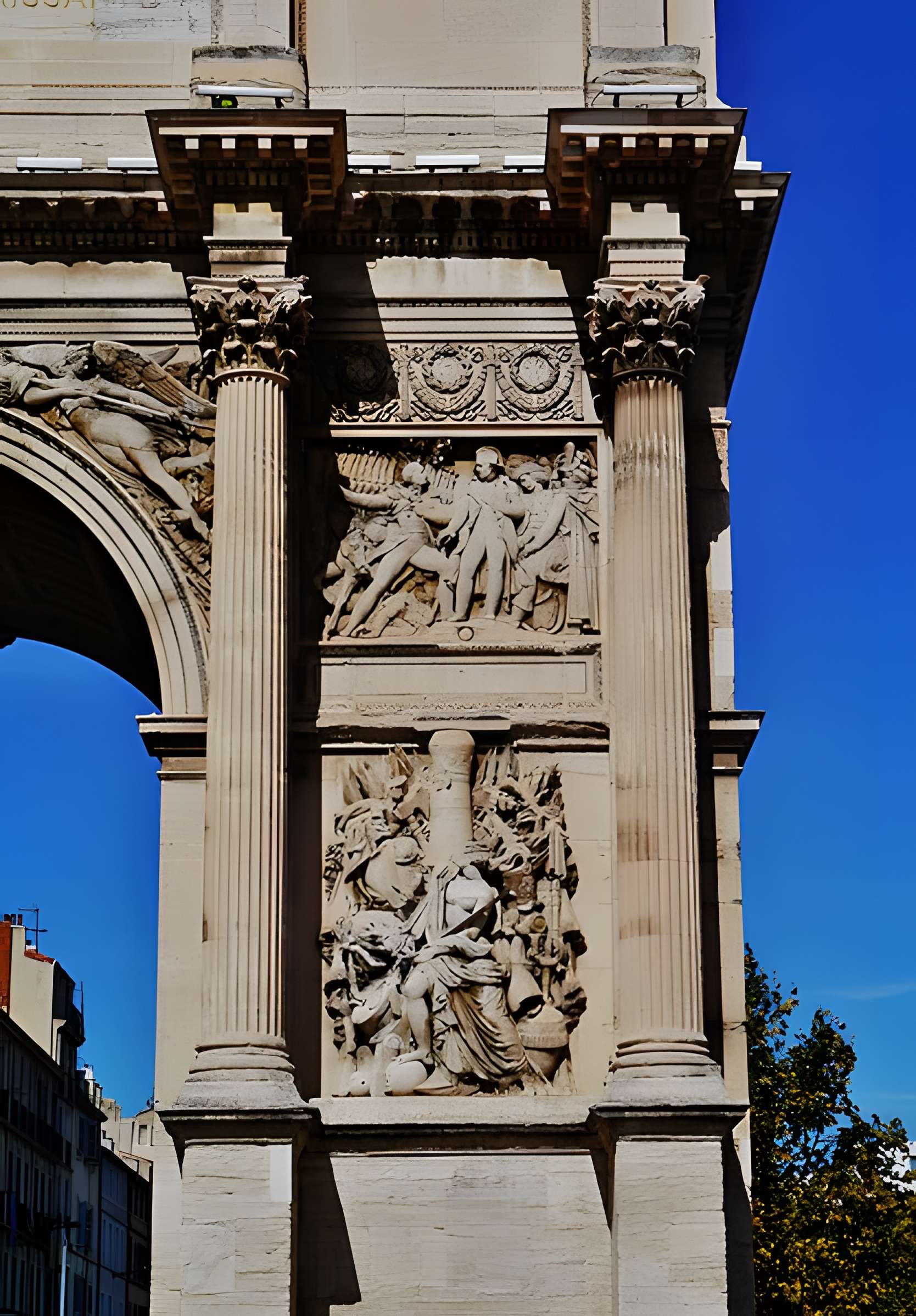 Porte d'Aix : l'arc de triomphe