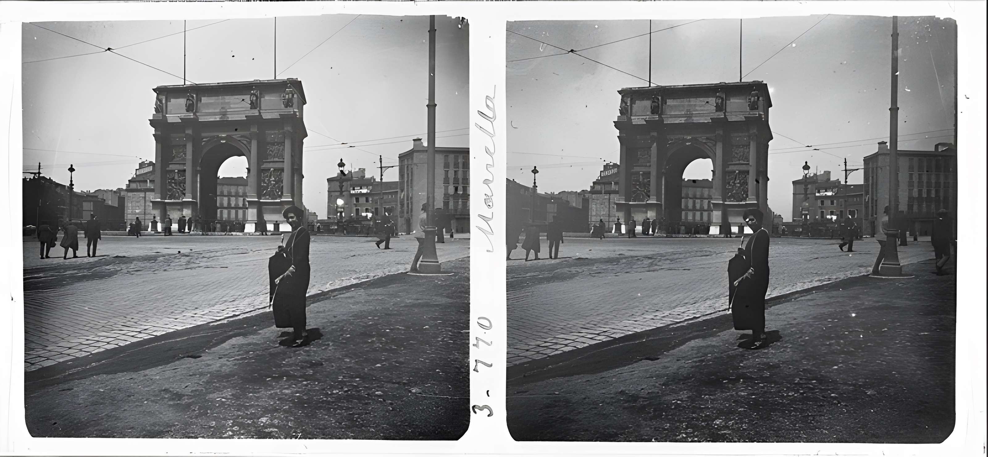 Porte d'Aix : l'arc de triomphe