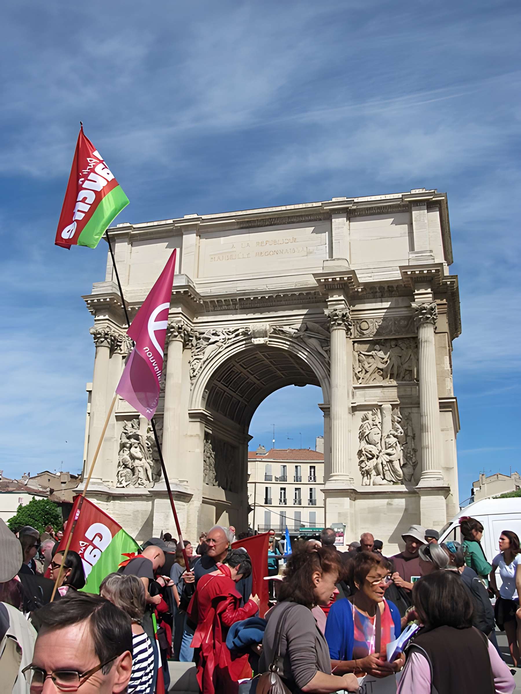 Porte d'Aix : l'arc de triomphe