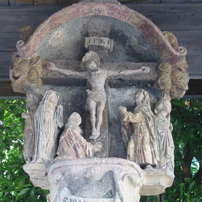 Photo de Croix en pierre dite Croix-Gagnée