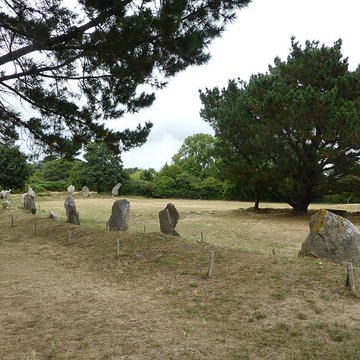 Cromlech de Kergenan à lÎle-aux-Moines