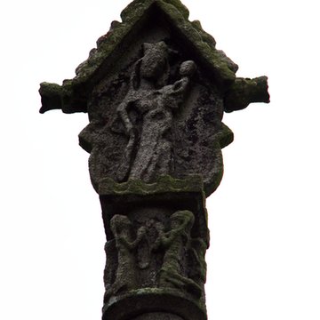 Deux croix de cimetière de Saint-Maudez