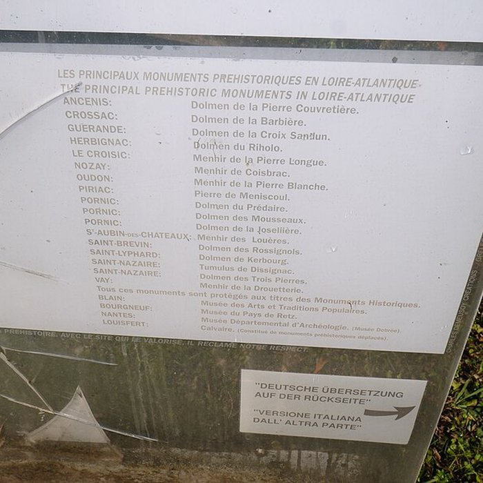 Photo de Dolmen de la Pierre Couvretière à Ancenis