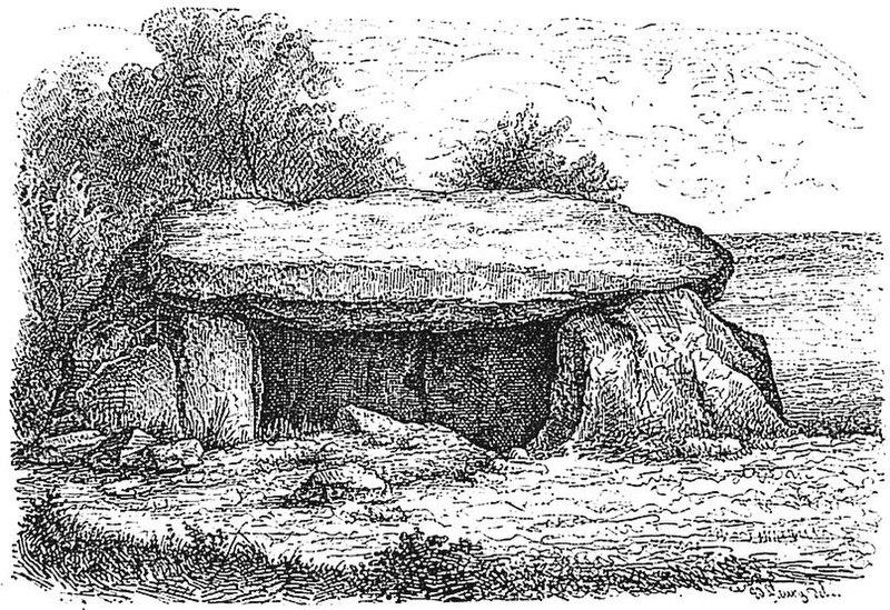 Dolmen de la Pierre Laye à Vauxrezis