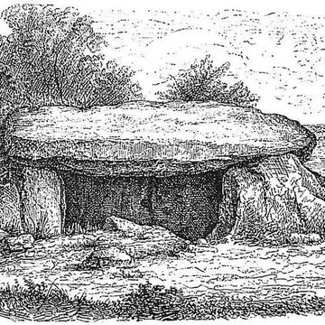 Dolmen de la Pierre Laye à Vauxrezis
