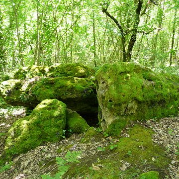 Dolmen de la Pierre Levée à Beauregard-et-Bassac