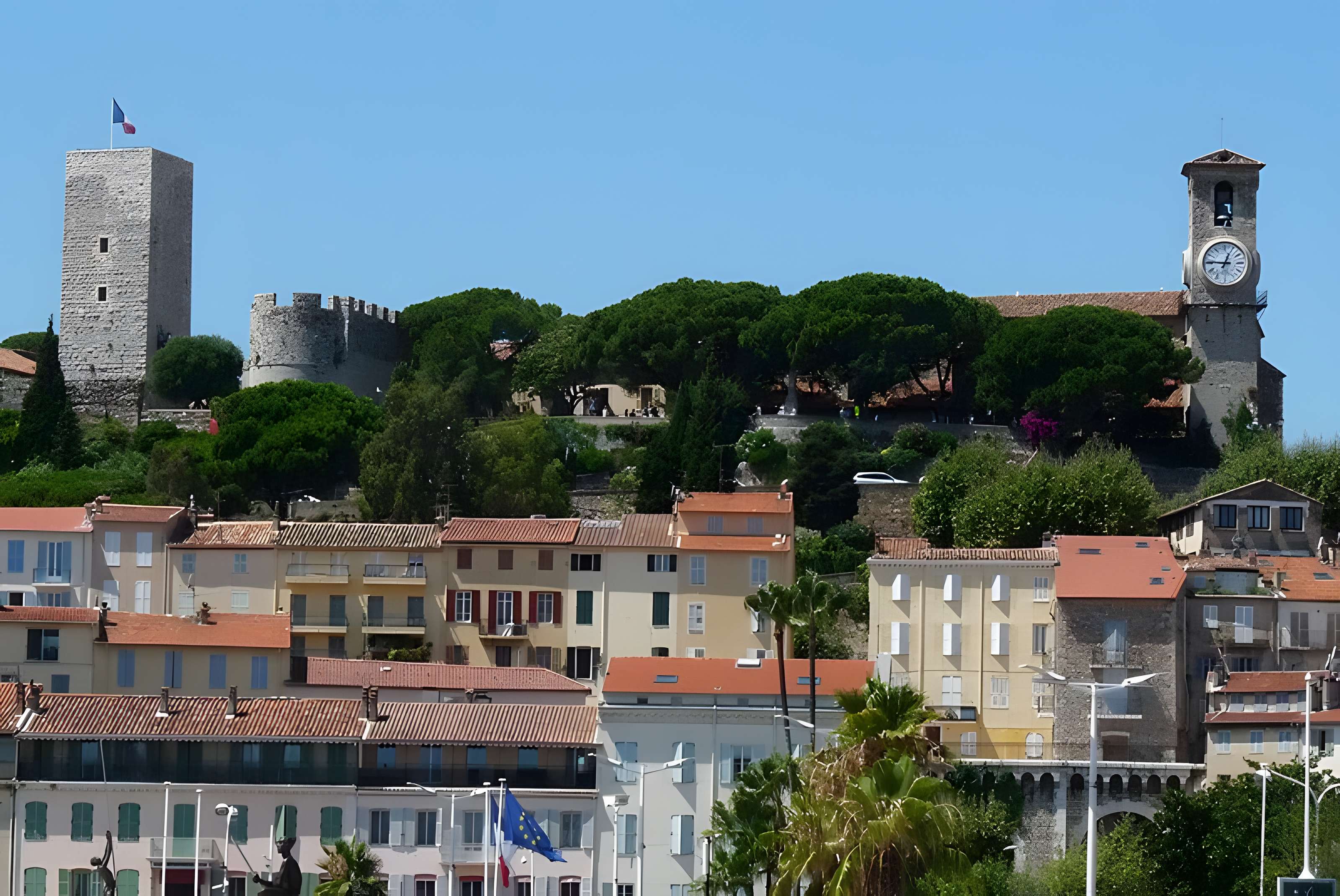 Tour du Suquet, chapelle Sainte-Anne et église Notre-Dame-de-l'Espérance