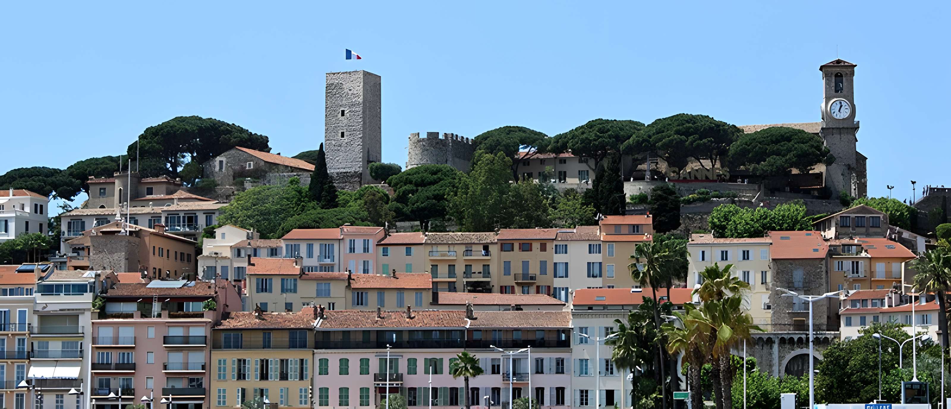 Tour du Suquet, chapelle Sainte-Anne et église Notre-Dame-de-l'Espérance