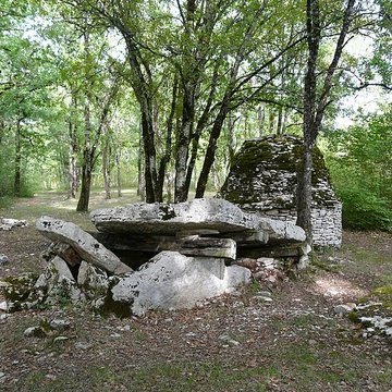 Dolmen de Peyrelevade à Limeyrat