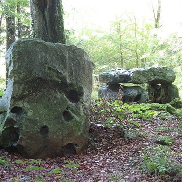Dolmen de Vauluisant à Saint-Maurice-aux-Riches-Hommes
