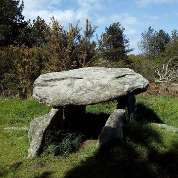 Deux dolmens de Kervadol et bande de terrain autour du dolmen