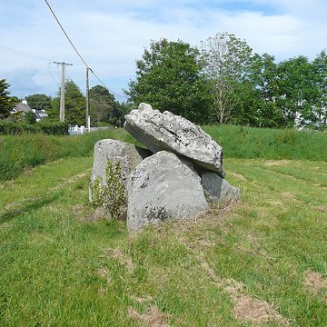 Deux dolmens de Kervadol et bande de terrain autour du dolmen
