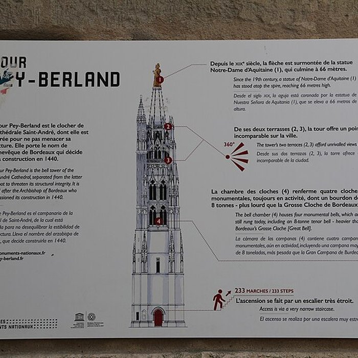 Photo de Tour Pey-Berland de Bordeaux