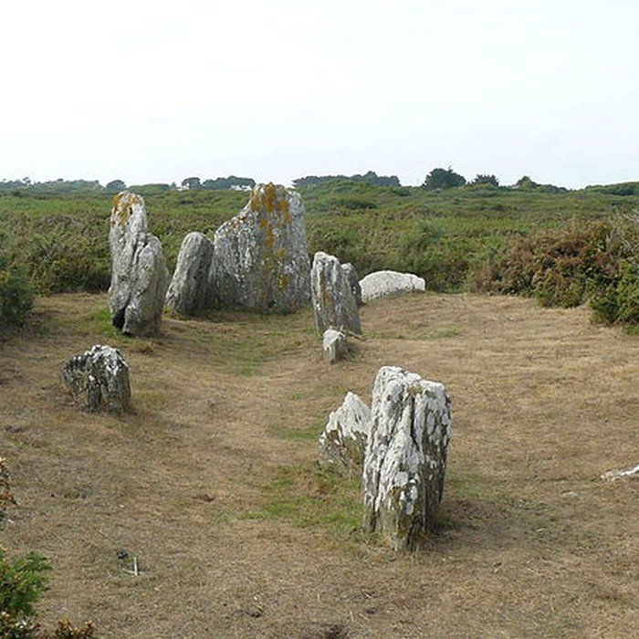 Photo de Dolmens Men Cam et Men Yann à Groix Île de