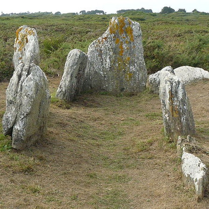 Photo de Dolmens Men Cam et Men Yann à Groix Île de