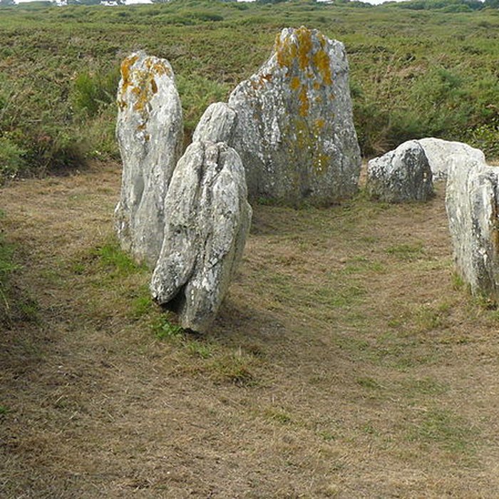 Photo de Dolmens Men Cam et Men Yann à Groix Île de