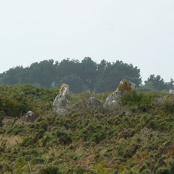 Dolmens Men Cam et Men Yann à Groix Île de
