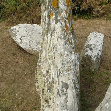Dolmens Men Cam et Men Yann à Groix Île de