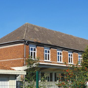 École de filles de la cité Nouméa des mines de Drocourt à Rouvroy