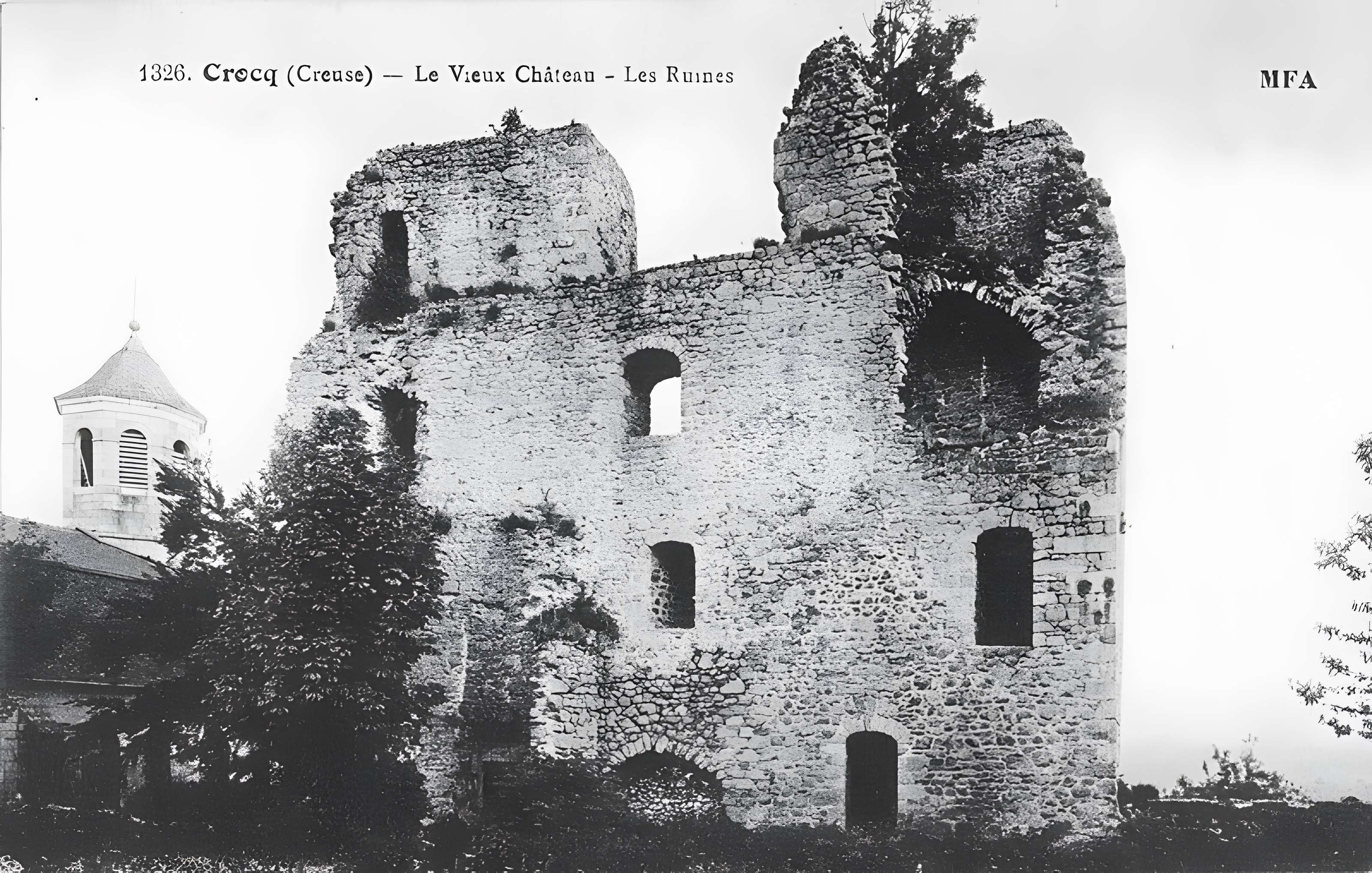 Restes du château