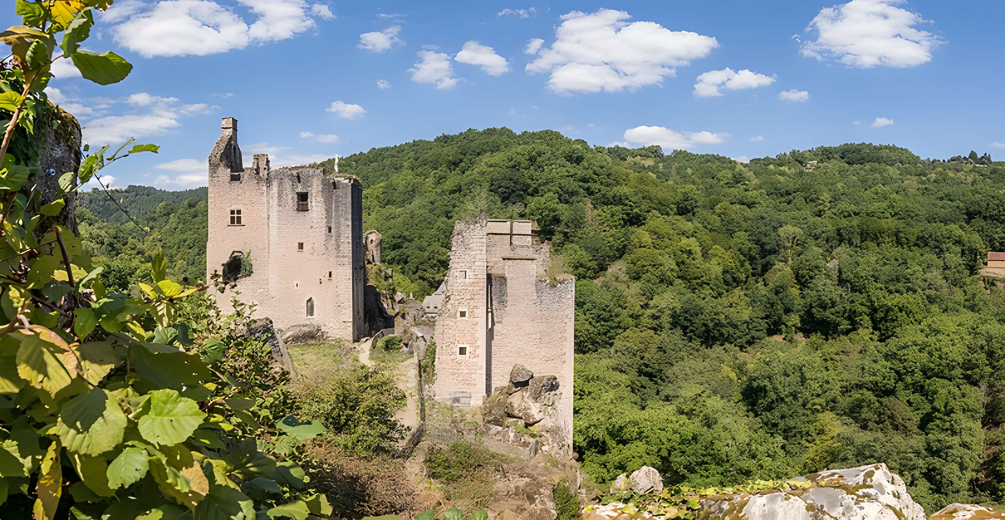 Tours de Merle à Saint-Geniez-ô-Merle