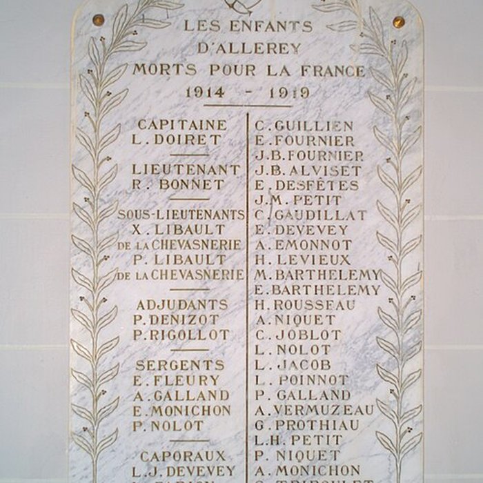 Photo de Église de la Nativité dAllerey-sur-Saône