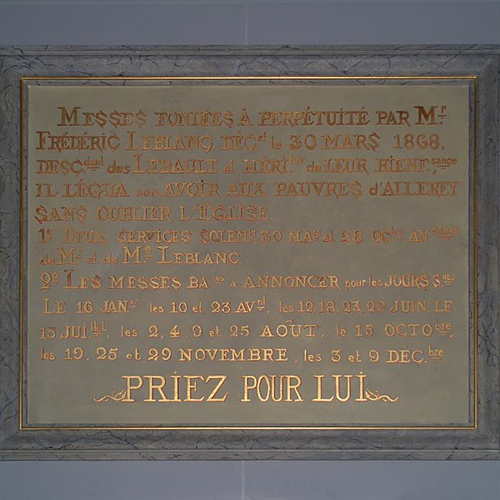 Photo de Église de la Nativité dAllerey-sur-Saône