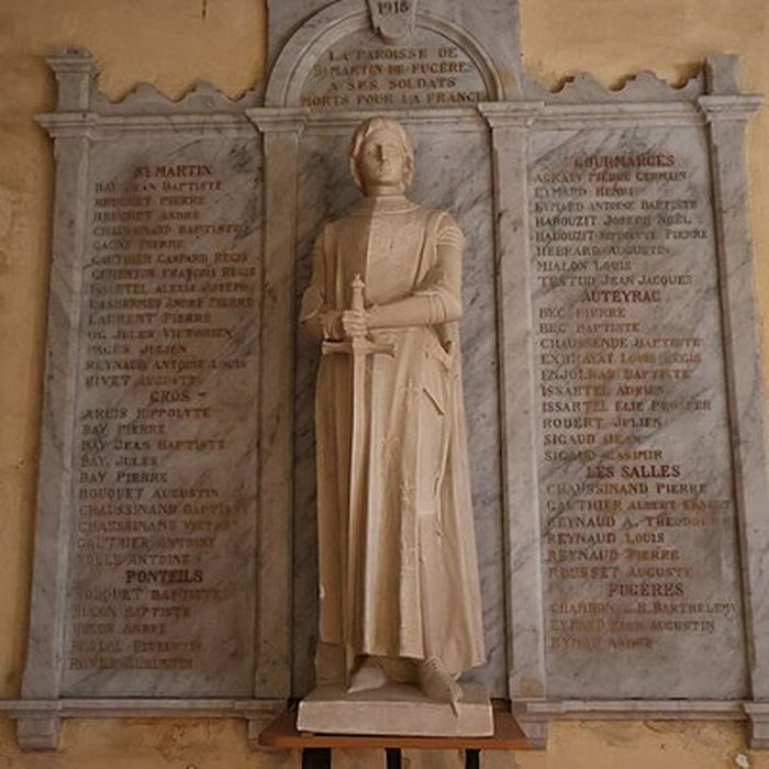 Photo de Église de la Nativité-de-la-Sainte-Vierge de Saint-Martin-de-Fugères
