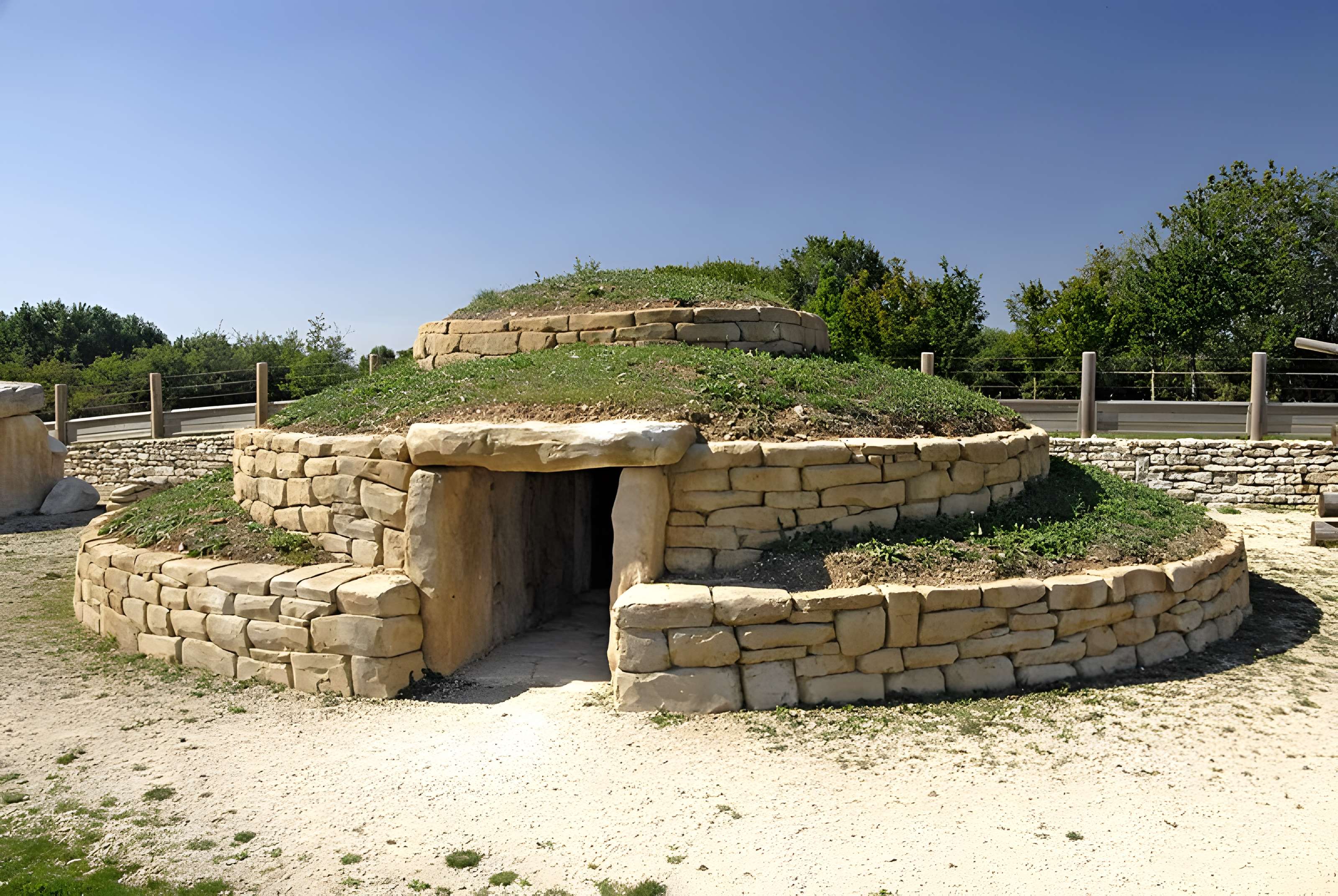 Groupe de six tumuli