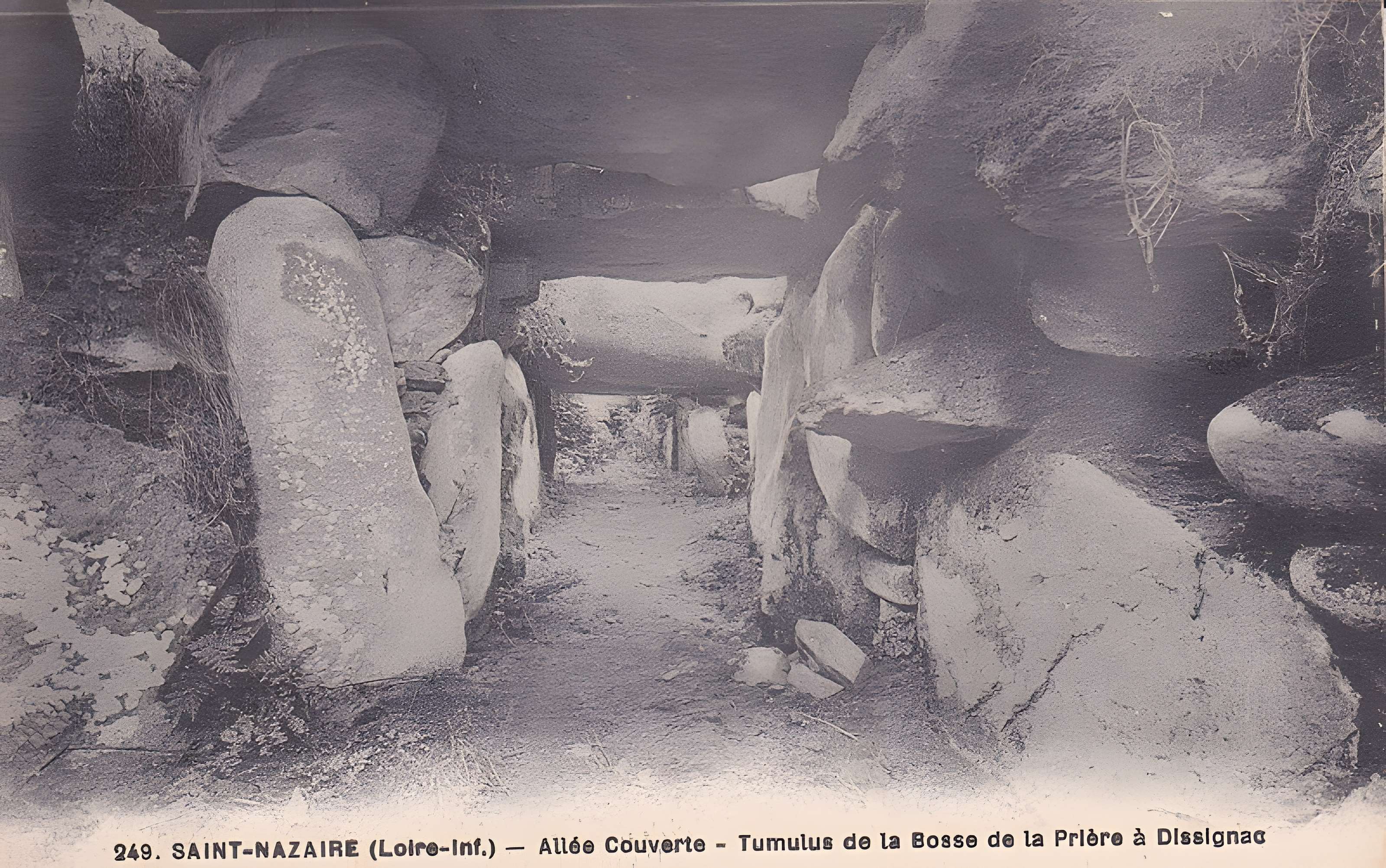 Tumulus de Dissignac à Saint-Nazaire