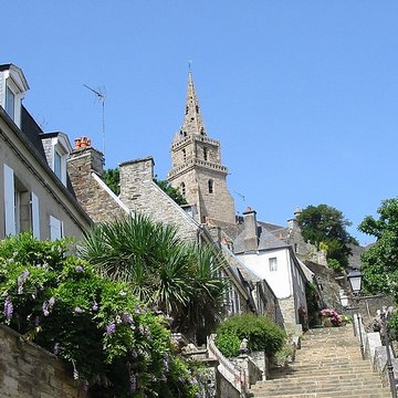 eglise de la trinite de brelevenez de lannion